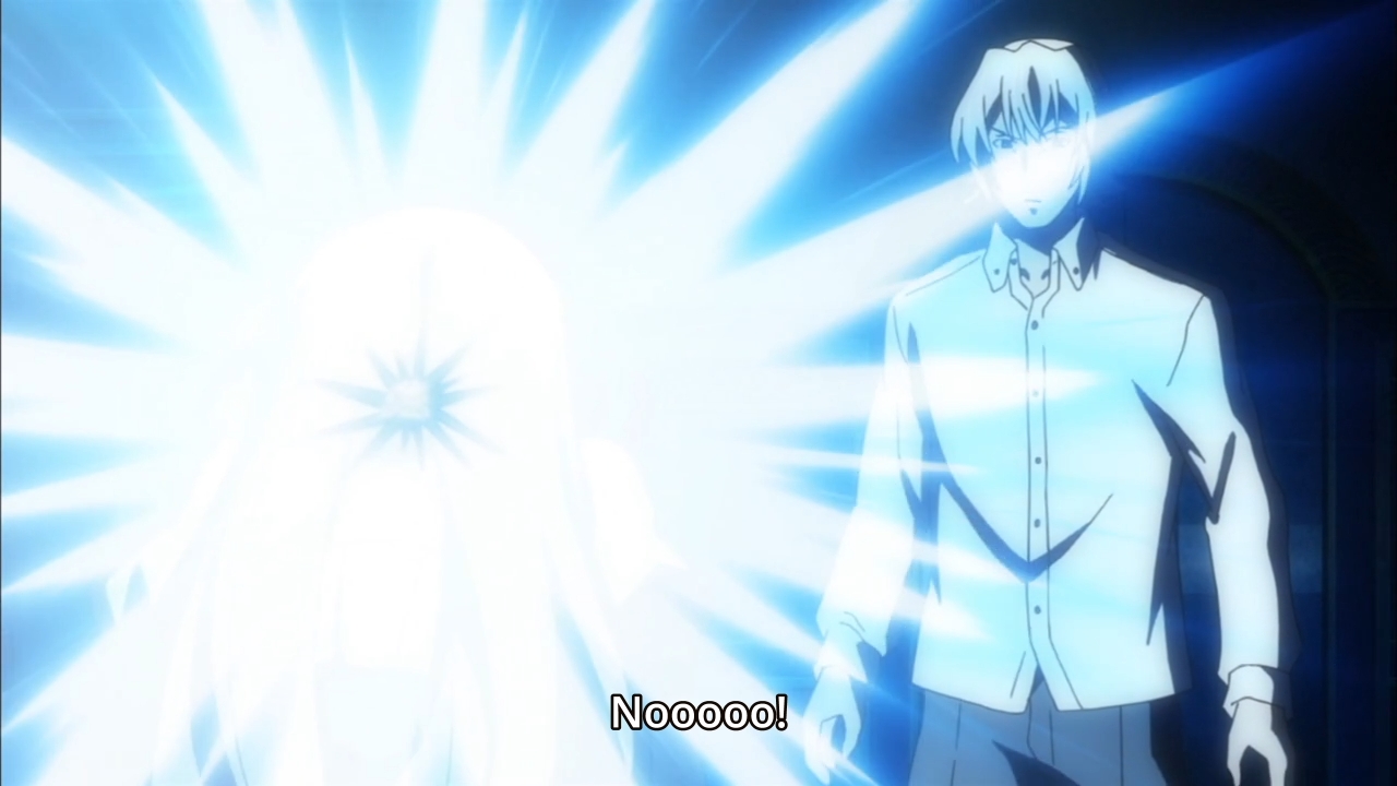 Brynhildr in the Darkness Ep. 13 (Finale): Hit that reset button