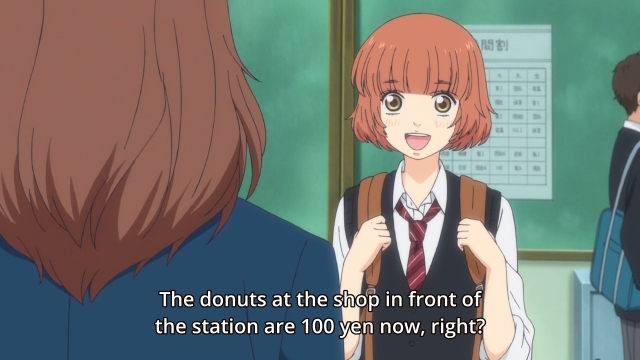 Ao Haru Ride Ep. 8: Nuts Donuts