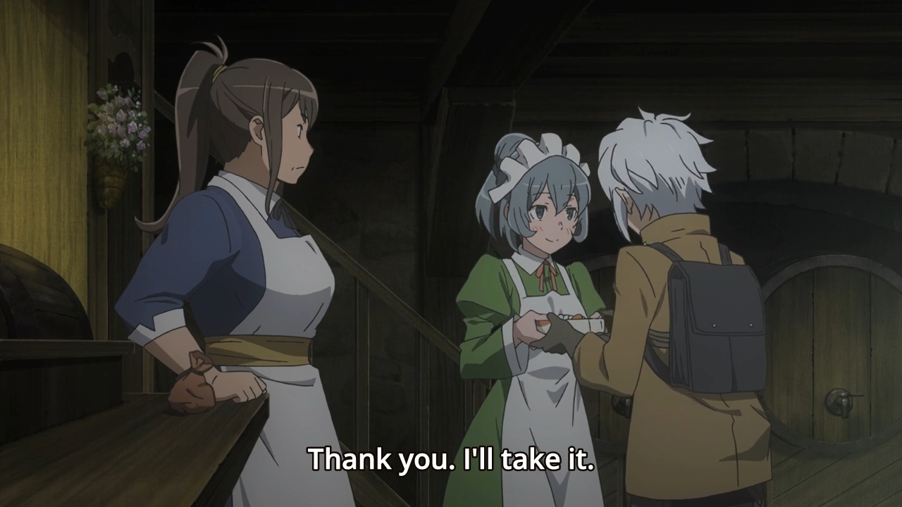 Is It Wrong to Pick Up Girls In a Dungeon? Ep. 2: Great sacrifices