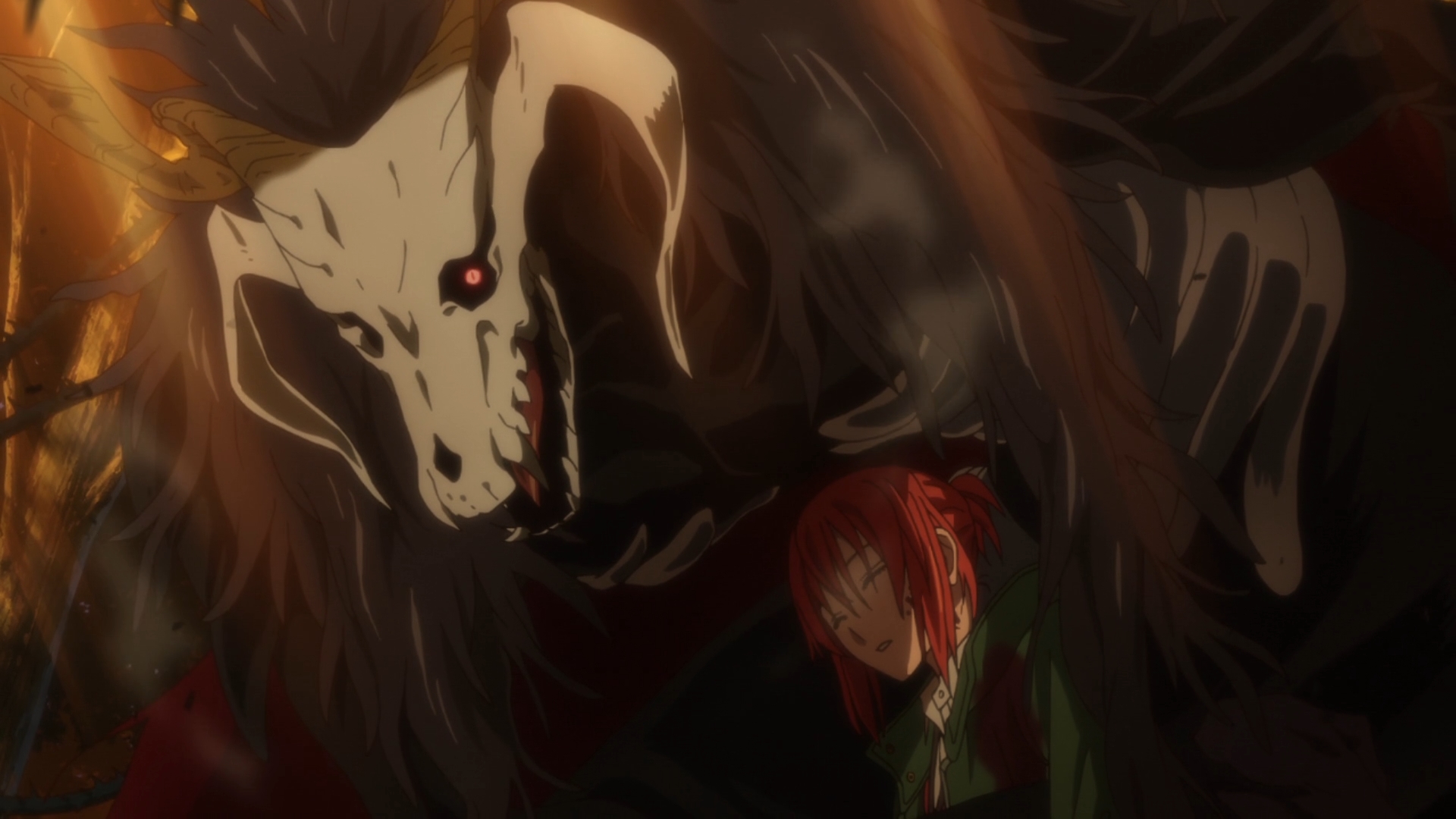 Mahoutsukai no Yome Ep. 7: The beast finally bares his fangs